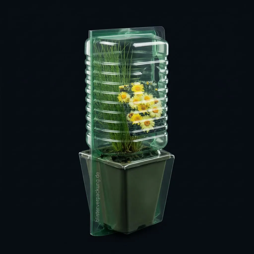 Bitki koruma blisteri rPET termoform — Scafa Thermoforming