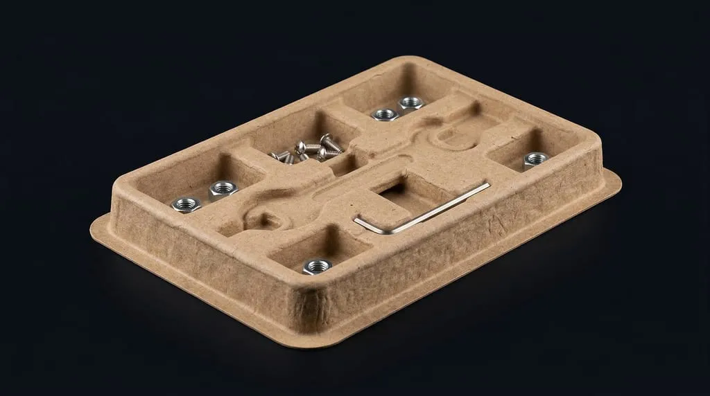Kağıt içlik kilif montaj parçaları geri dönüşüm kağıt ScaPAP geri dönüştürülebilir — Scafa Thermoforming