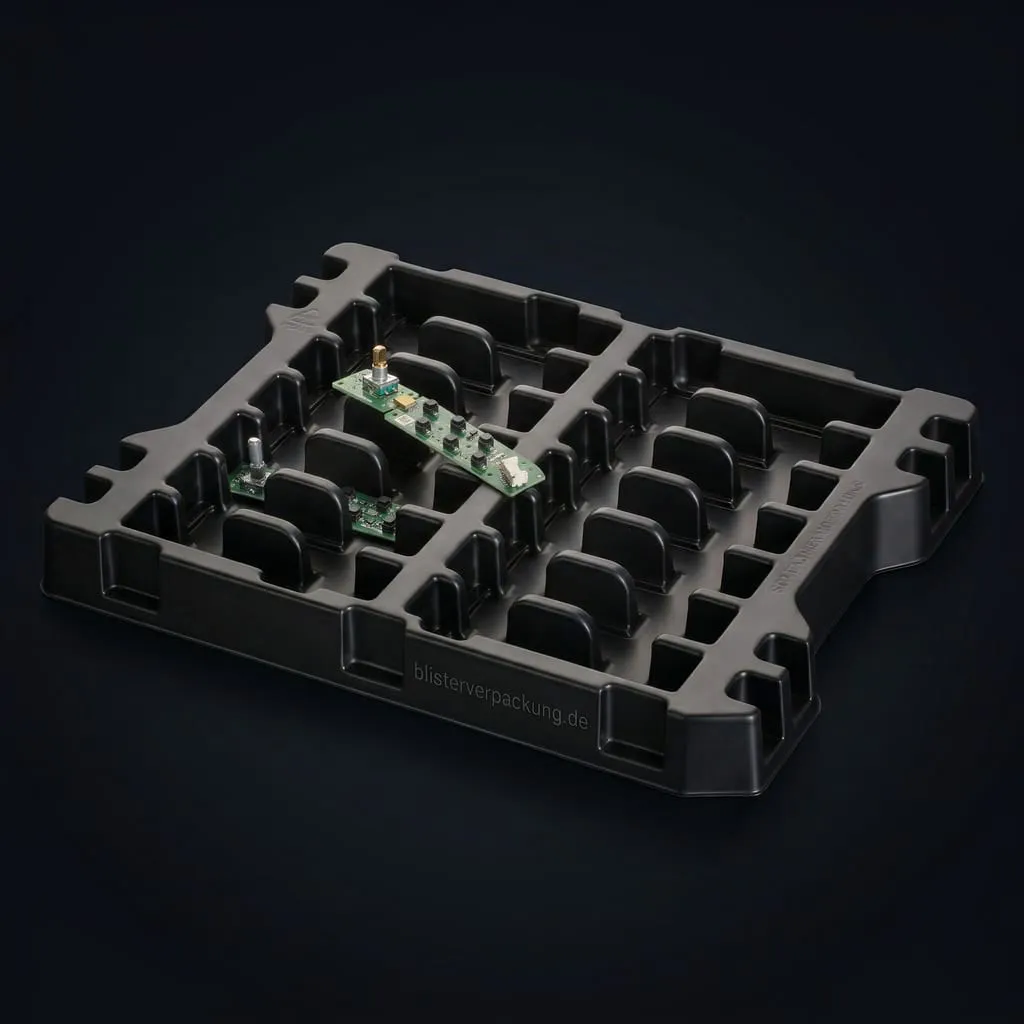 Tacka ESD antystatyczna elektronika płytka — Scafa Thermoforming