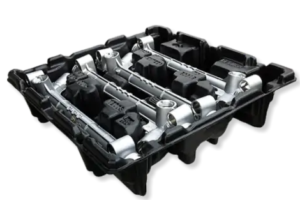 Bac en plastique WerkstueckstraGeger Bac en plastique WerkstueckstraGeger